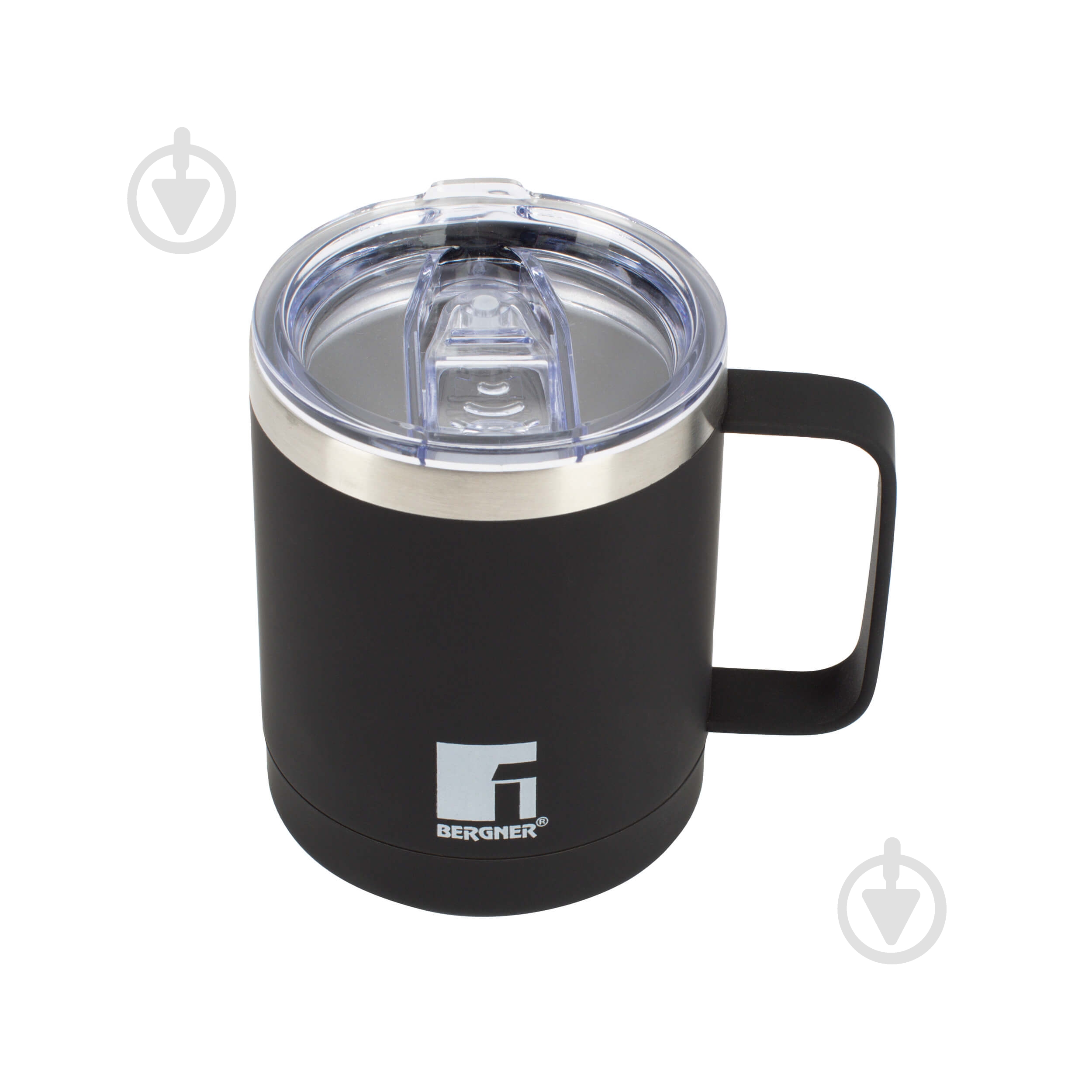 Термочашка Bergner Coffee & tea lovers 350 мл BG-37788-BK - фото 1 Термочашка Bergner Coffee & tea lovers 350 мл BG-37788-BK - фото 1