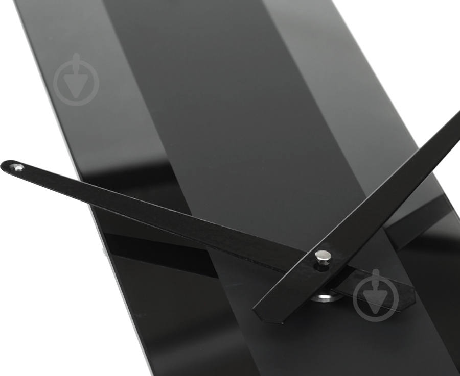 Часы настенные Strip-3 черные - фото 2