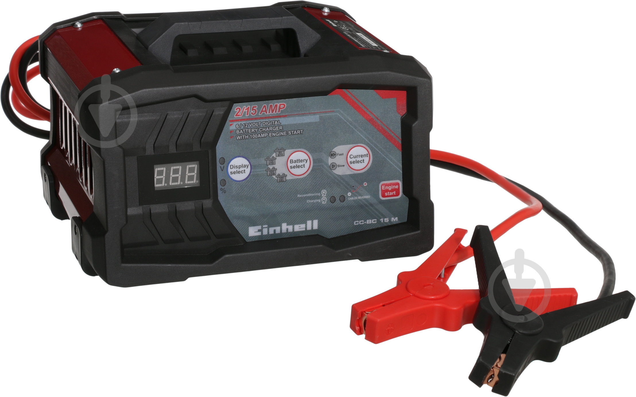 Пускозарядний пристрій Einhell CC-BC 15 M 2 А 100 А/ч (1002261) - фото 1 Пускозарядний пристрій Einhell CC-BC 15 M 2 А 100 А/ч (1002261) - фото 1