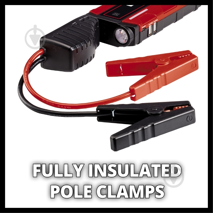 Пускозарядное устройство автономное Einhell CE-JS 8/1 12 А (1091511) - фото 5