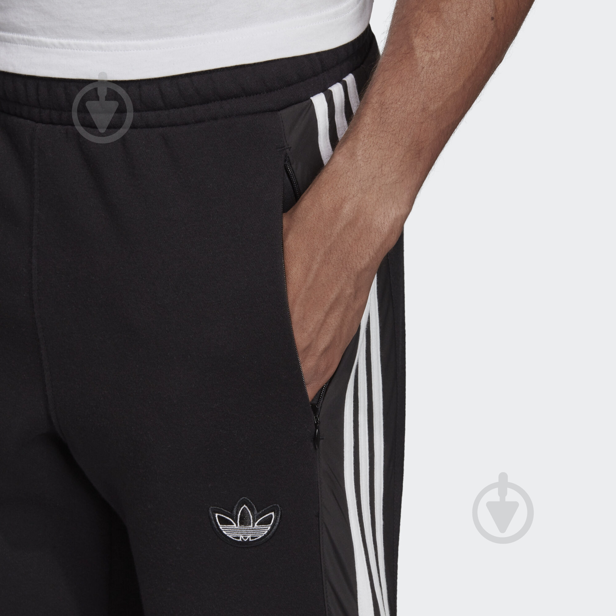 Брюки Adidas OUTLINE SP FLC ED4690 р. M черный - фото 5