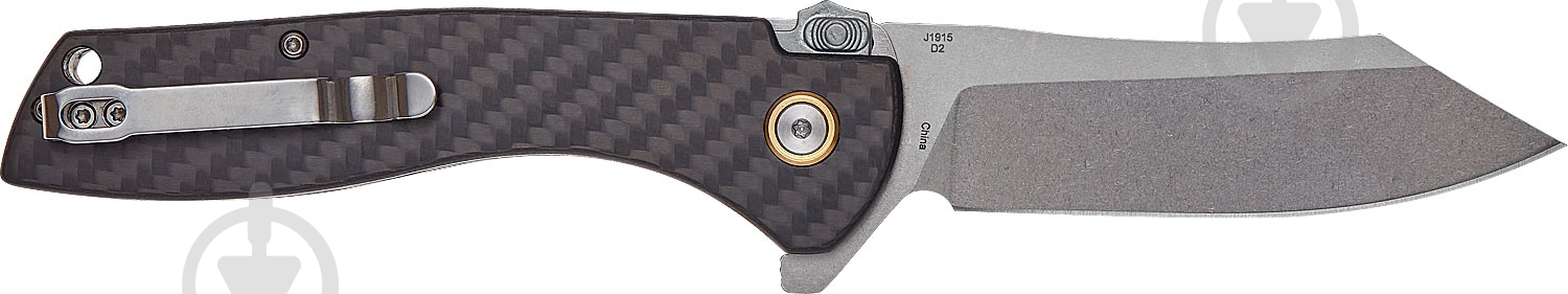 Нож складной CJRB Kicker SW, D2, G10 ц:black 2798.02.83 - фото 2