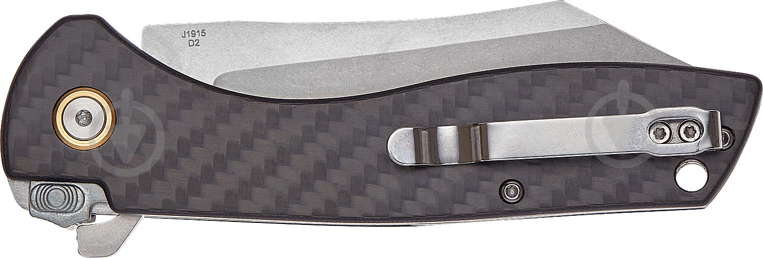 Нож складной CJRB Kicker SW, D2, G10 ц:black 2798.02.83 - фото 4