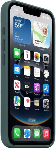 Чохол Apple для Apple iPhone 16e lake green (MD3X4ZM/A) - фото 3 Чохол Apple для Apple iPhone 16e lake green (MD3X4ZM/A) - фото 3