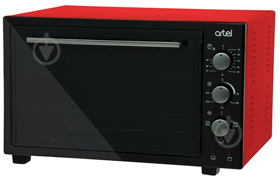 Электрическая печь Artel "MD 3618 E" BLACK-RED - фото 2 Электрическая печь Artel "MD 3618 E" BLACK-RED - фото 2