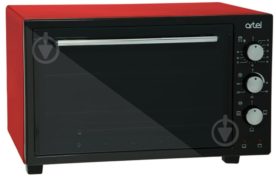 Электрическая печь Artel "MD 3618 E" BLACK-RED - фото 3 Электрическая печь Artel "MD 3618 E" BLACK-RED - фото 3
