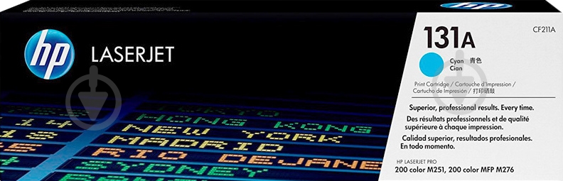 Картридж HP 131A CF211A cyan - фото 1 Картридж HP 131A CF211A cyan - фото 1