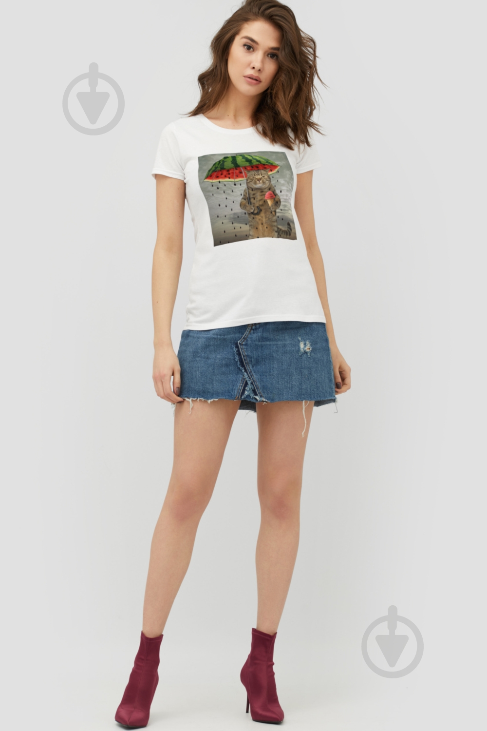 Футболка YAPPI Basic WW1044 р.L белый - фото 2 Футболка YAPPI Basic WW1044 р.L белый - фото 2