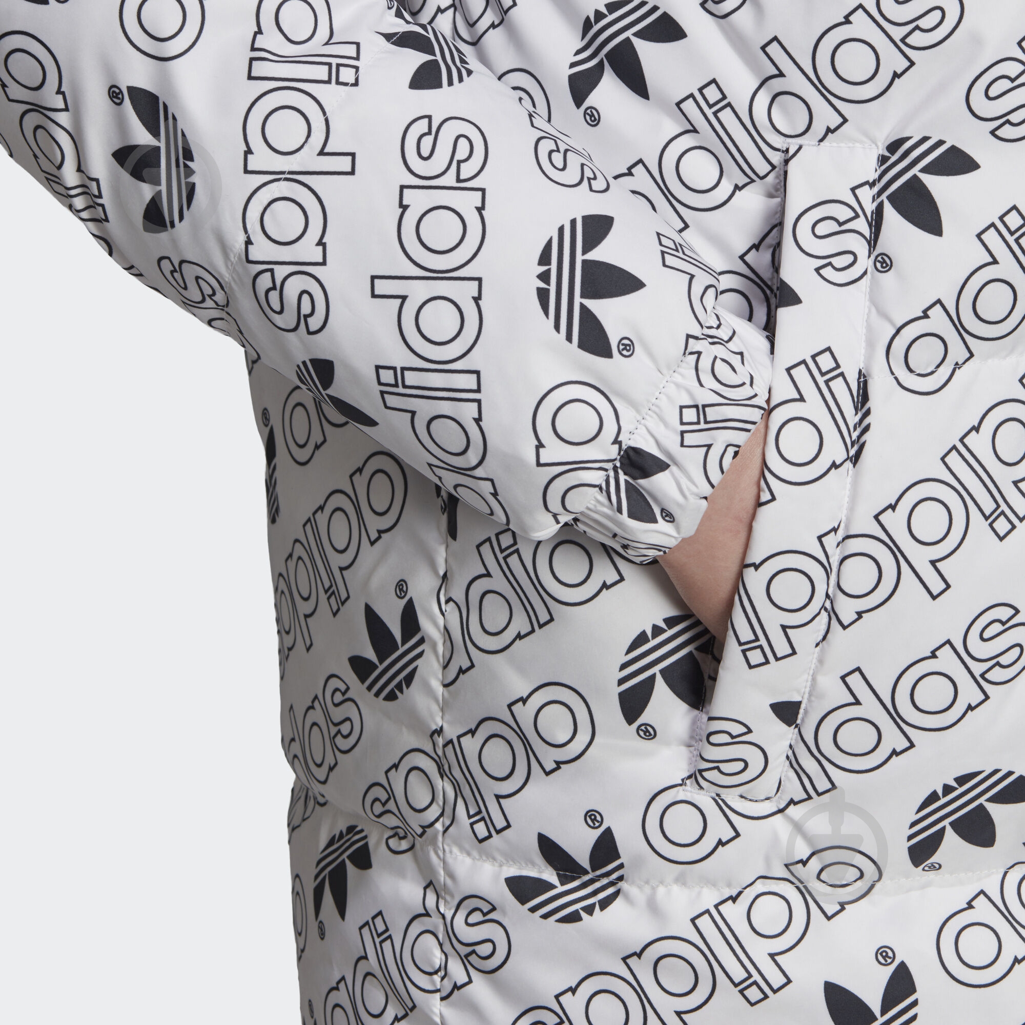 Пуховик женский Adidas REV MG JACKET ED4745 р.XL черный - фото 9