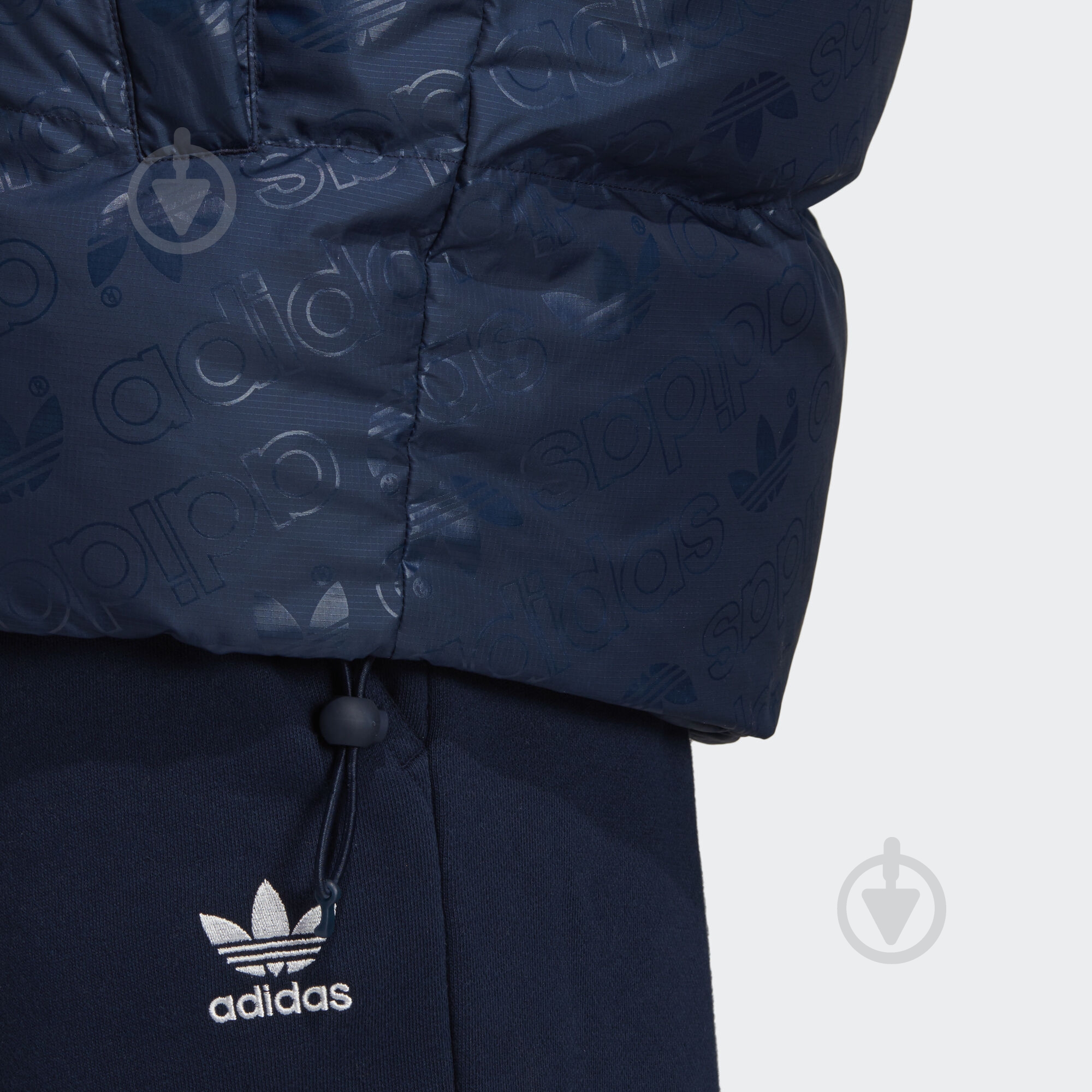 Пуховик мужской Adidas H JACKET DOWN ED5840 р.S темно-синий - фото 10