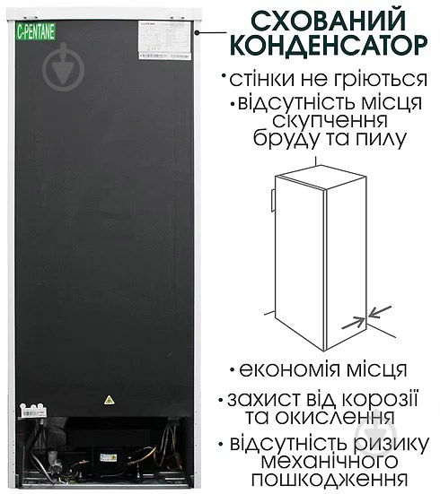 Холодильник PRIME Technics RS 1411 M - фото 4