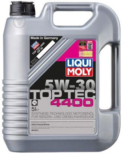 Моторное масло синтетическое Liqui Moly TOP TEC 4400 5W-30 5 л (2322) - фото 1 Моторное масло синтетическое Liqui Moly TOP TEC 4400 5W-30 5 л (2322) - фото 1