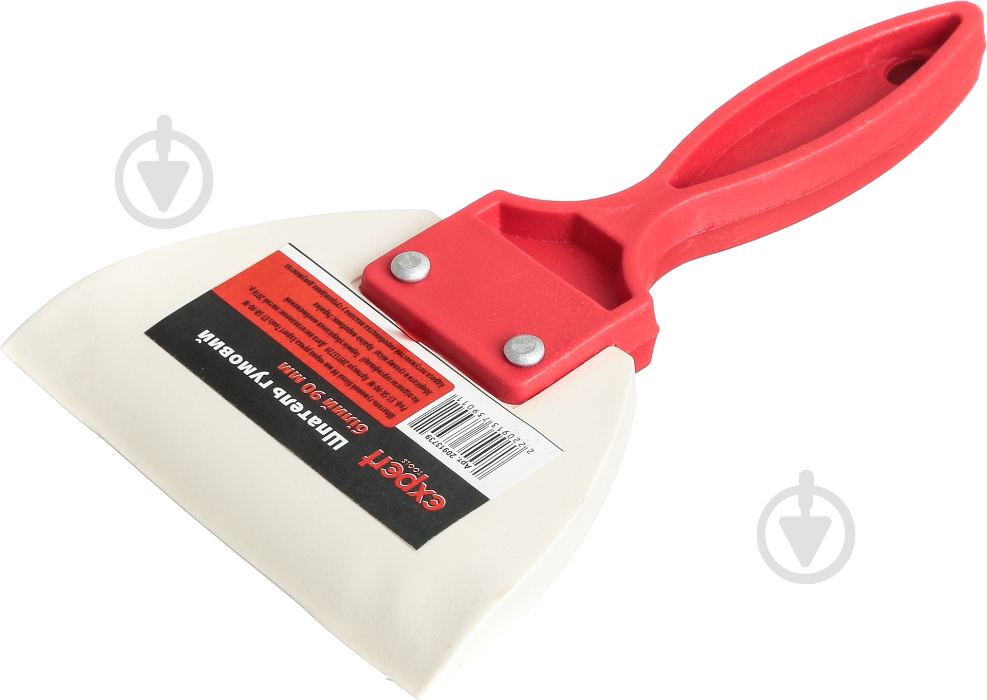 Шпатель 90 мм резиновый Expert ET-SR-90-W - фото 1