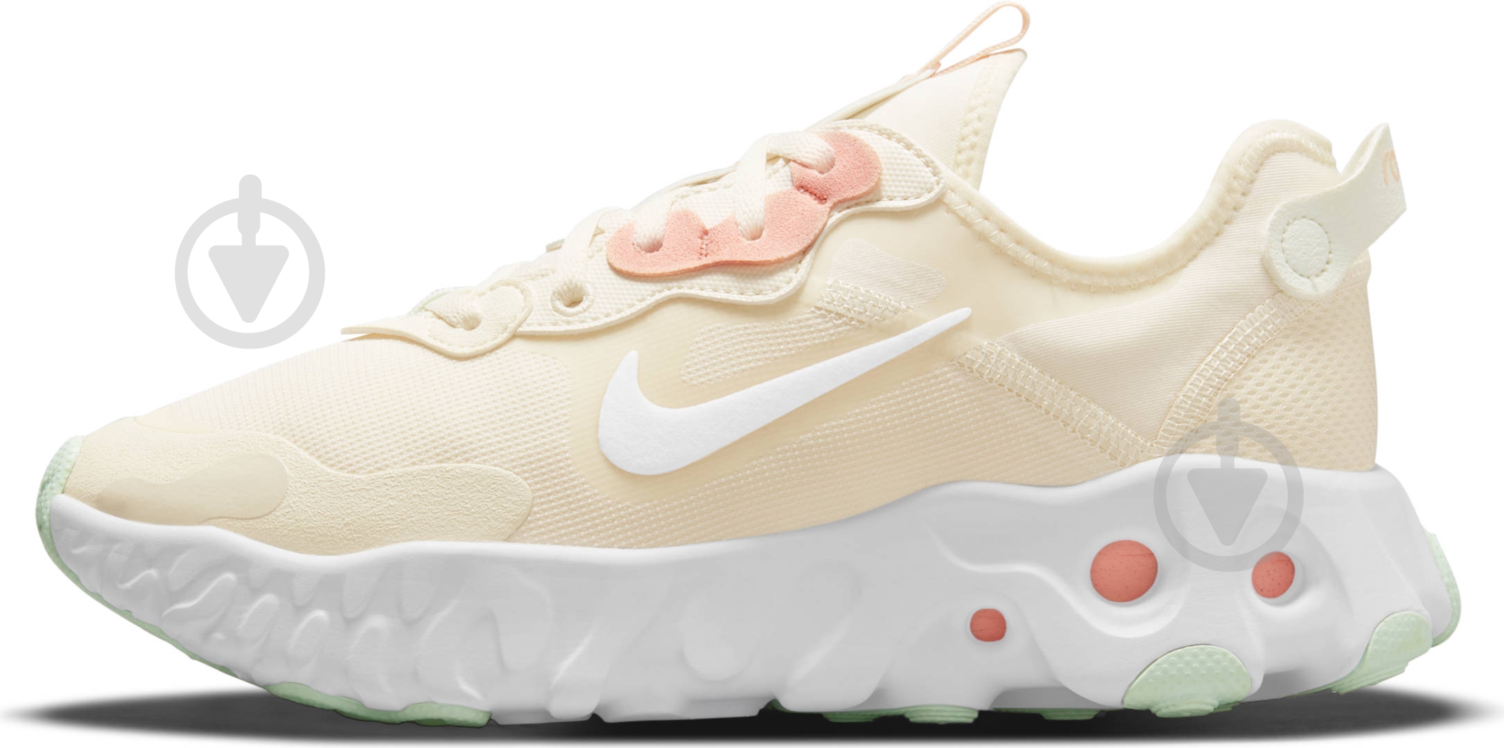 Кроссовки женские демисезонные Nike W React ART3MIS DA1647-101 р.36,5 бежевые - фото 1