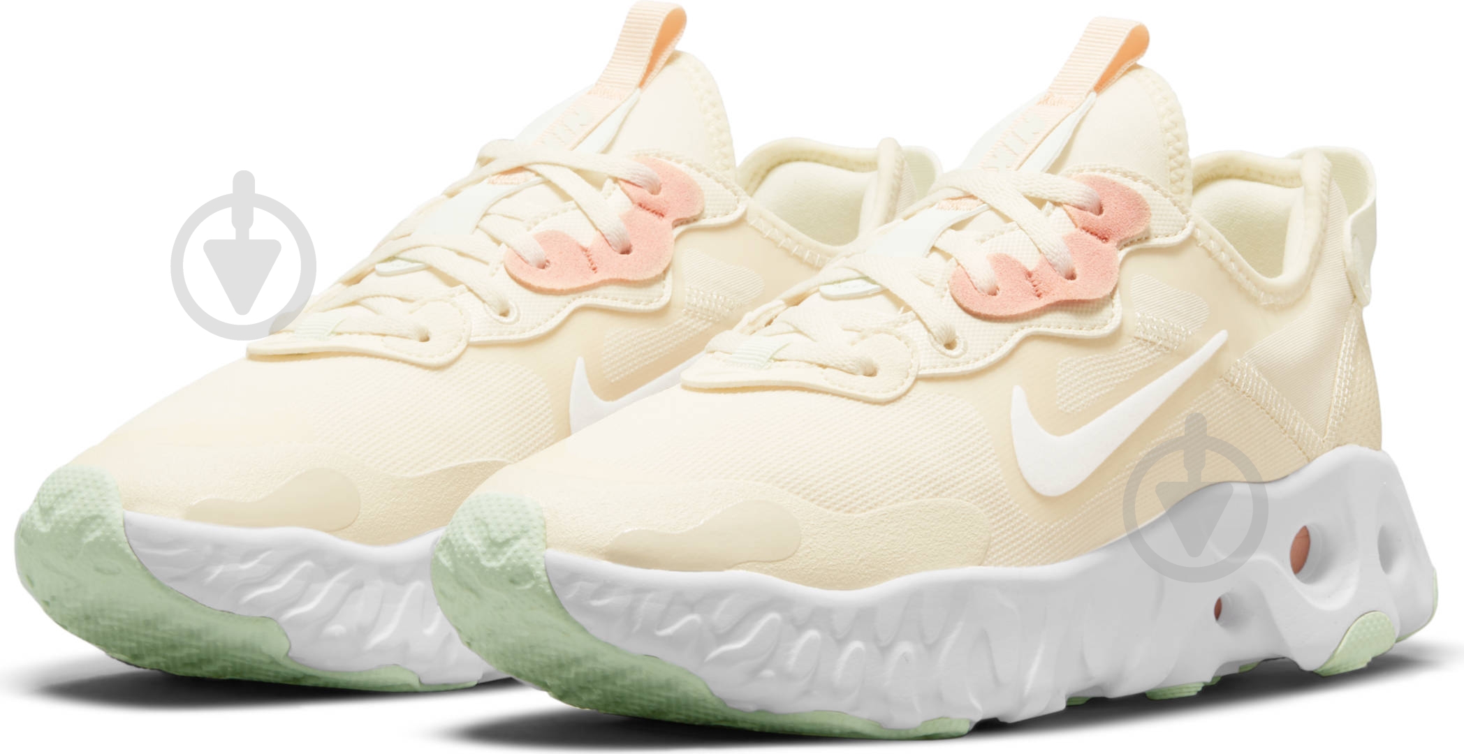 Кроссовки женские демисезонные Nike W React ART3MIS DA1647-101 р.36,5 бежевые - фото 9