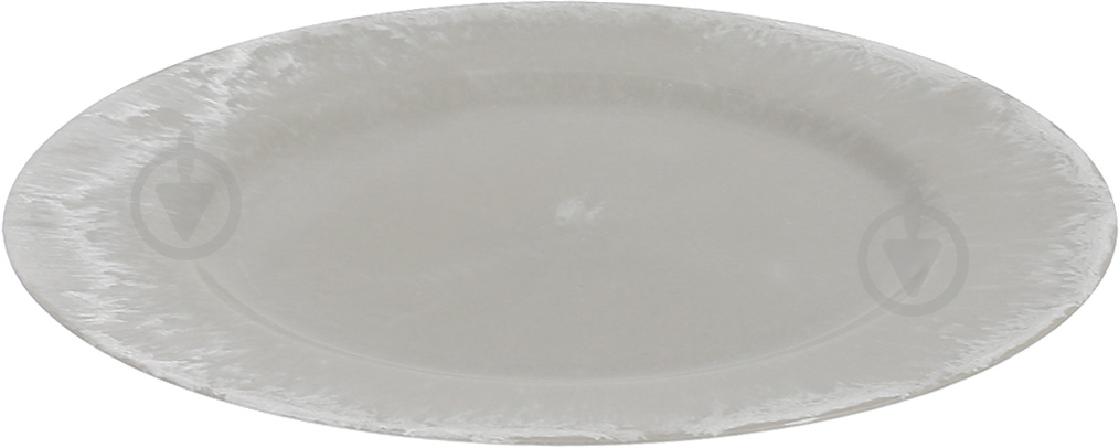 Тарелка серая 33 см - фото 2 Тарелка серая 33 см - фото 2