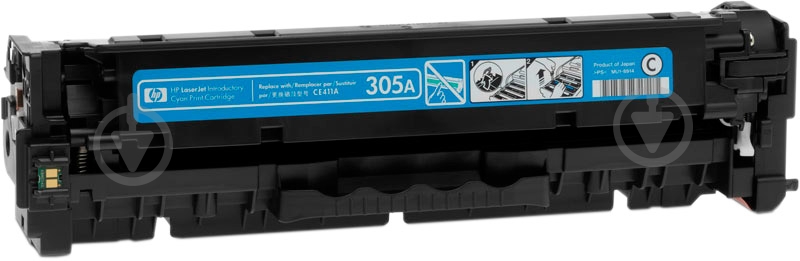 Картридж HP 305A CE411A cyan - фото 2