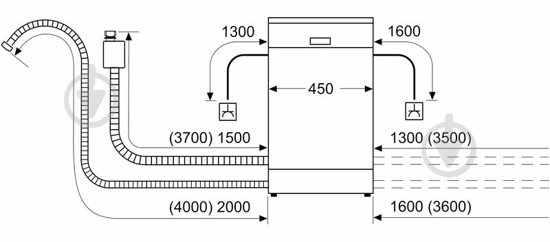 Вбудовувана посудомийна машина Bosch SPV2XMX01K - фото 8