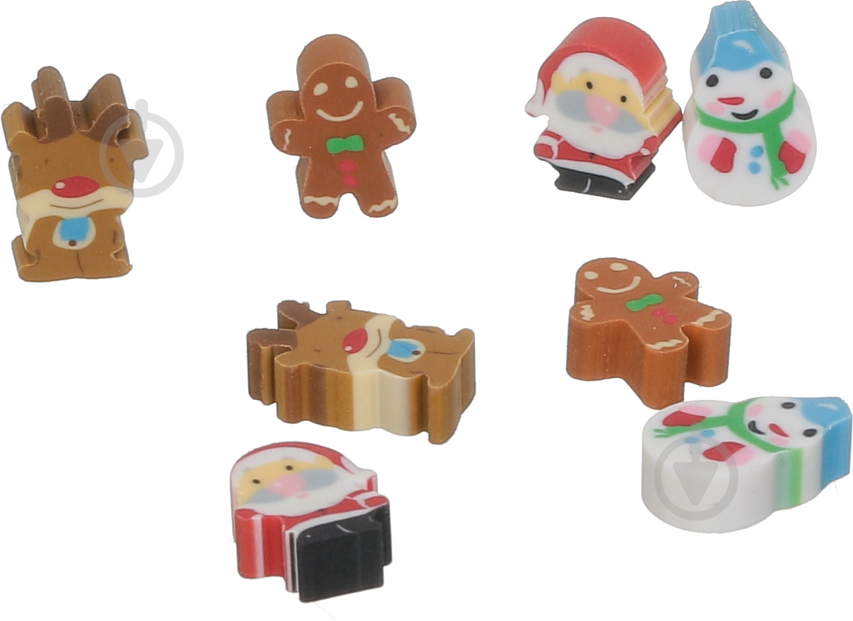 Набор ластиков New Year 8 шт. - фото 2