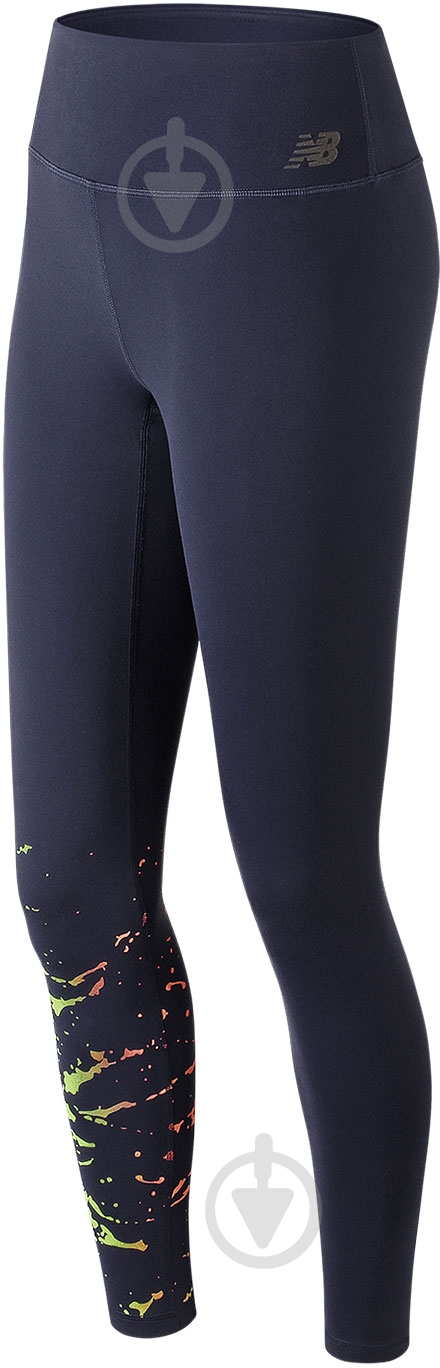 Лосини New Balance WP73144PGM р.XS синій - фото 1