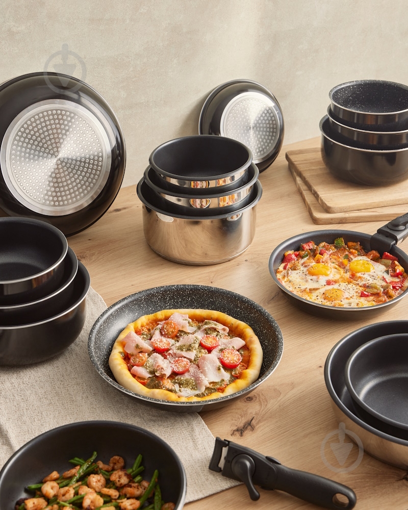 Набор ковшей Bergner Click & cook BG-31608-BK - фото 7 Набор ковшей Bergner Click & cook BG-31608-BK - фото 7