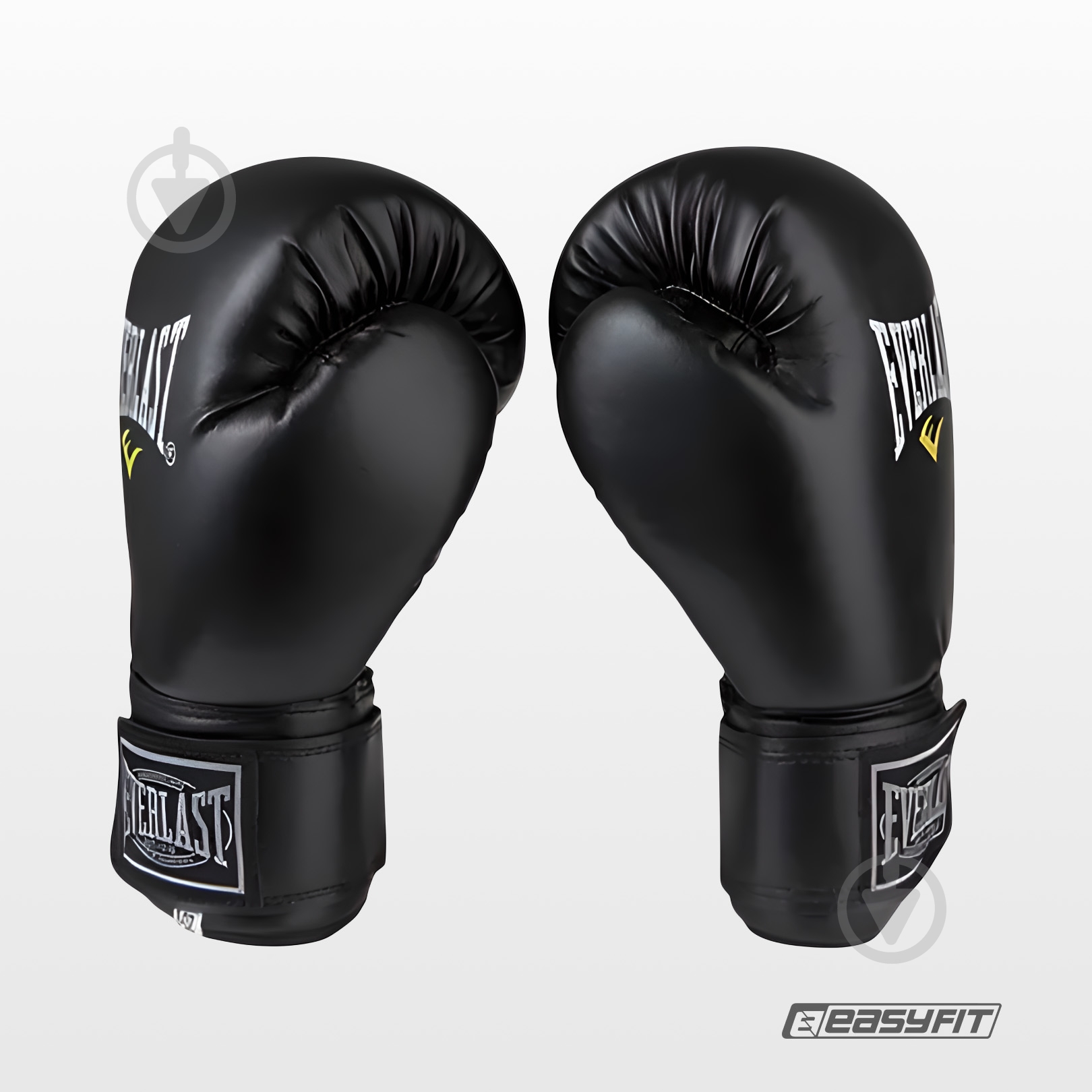 Боксерські рукавиці EasyFit р. 6 унцій (6 oz) чорний - фото 4