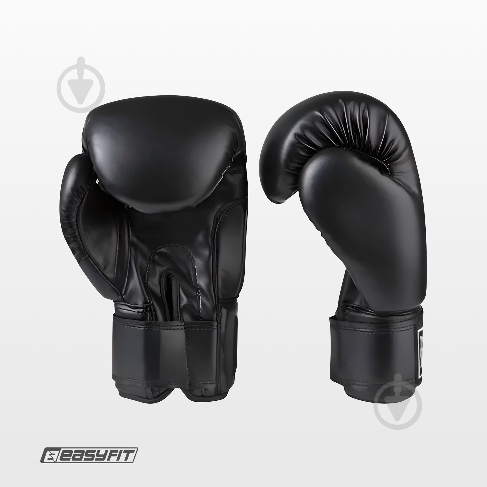 Боксерські рукавиці EasyFit р. 6 унцій (6 oz) чорний - фото 6