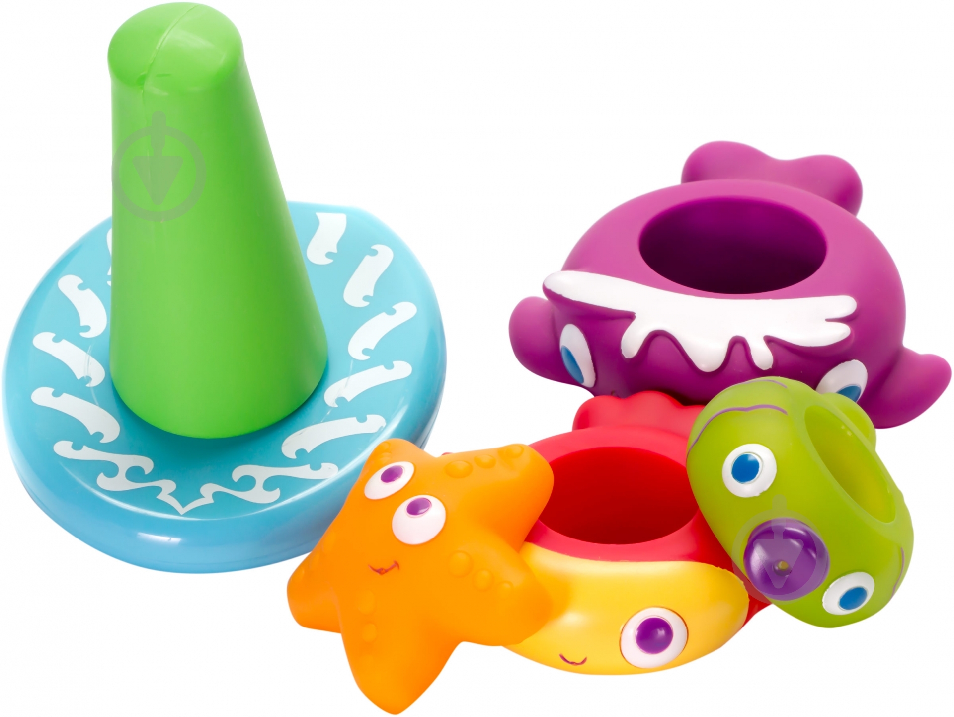 Пірамідка Simba з іграшками прискавками 4019678 - фото 3