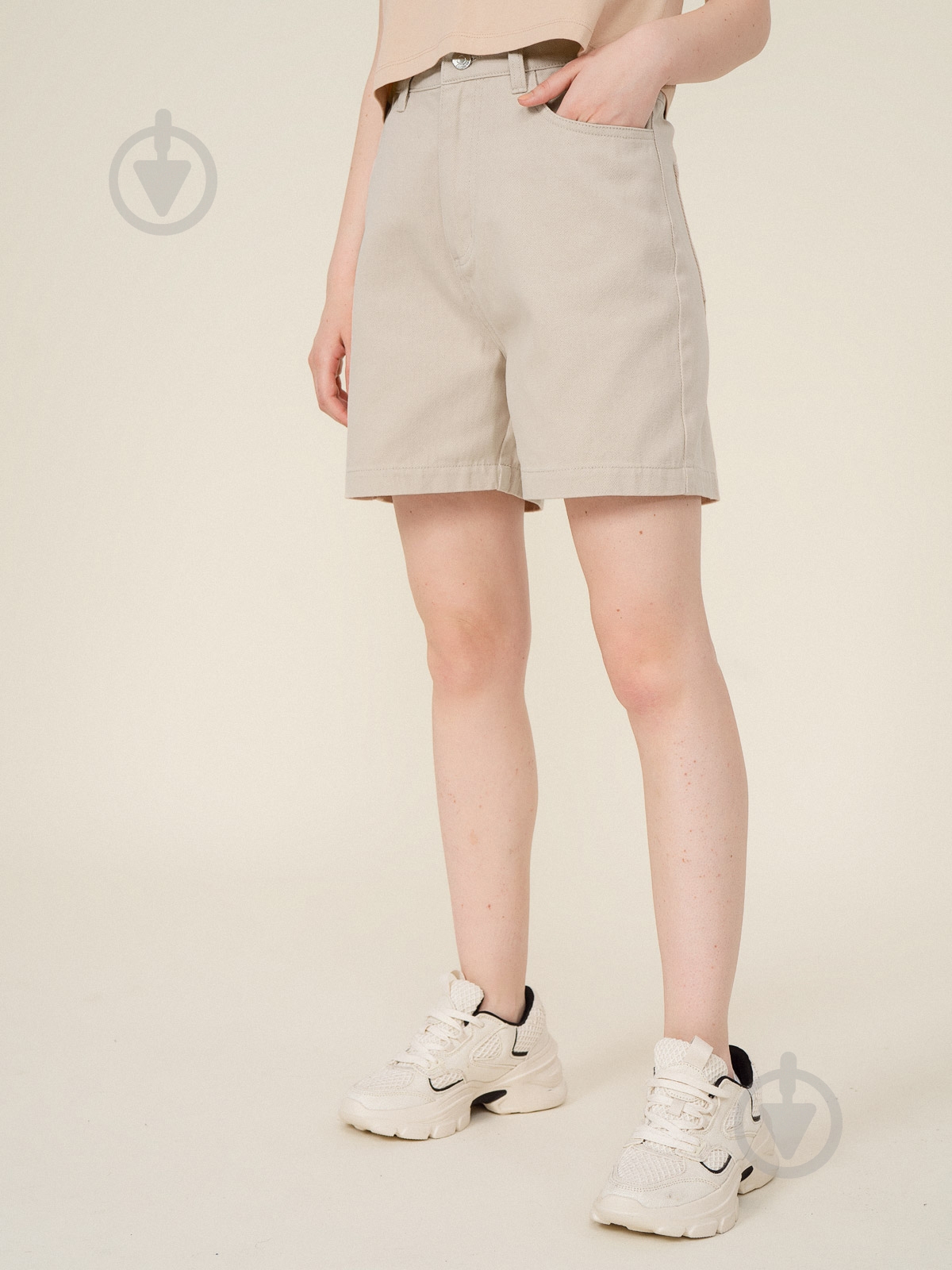 Шорты Outhorn OTHSS23TSHOF115-83S р. M бежевый - фото 2 Шорты Outhorn OTHSS23TSHOF115-83S р. M бежевый - фото 2