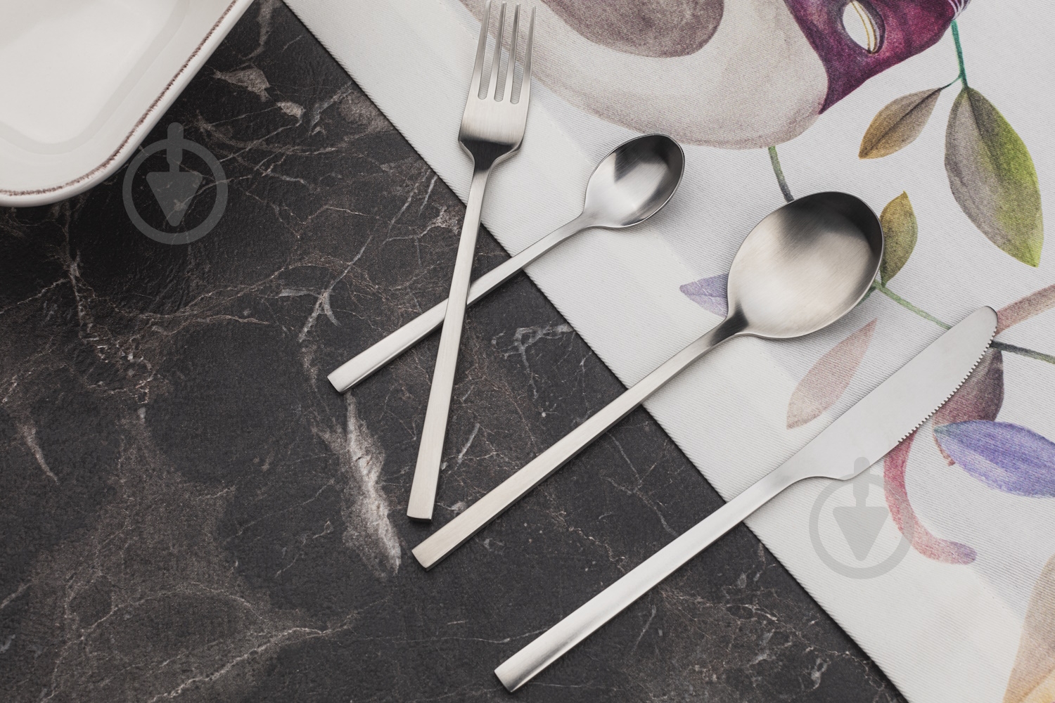 Набор столовых приборов Bergner Pau matt 24 предмети BG-45095-MM - фото 4