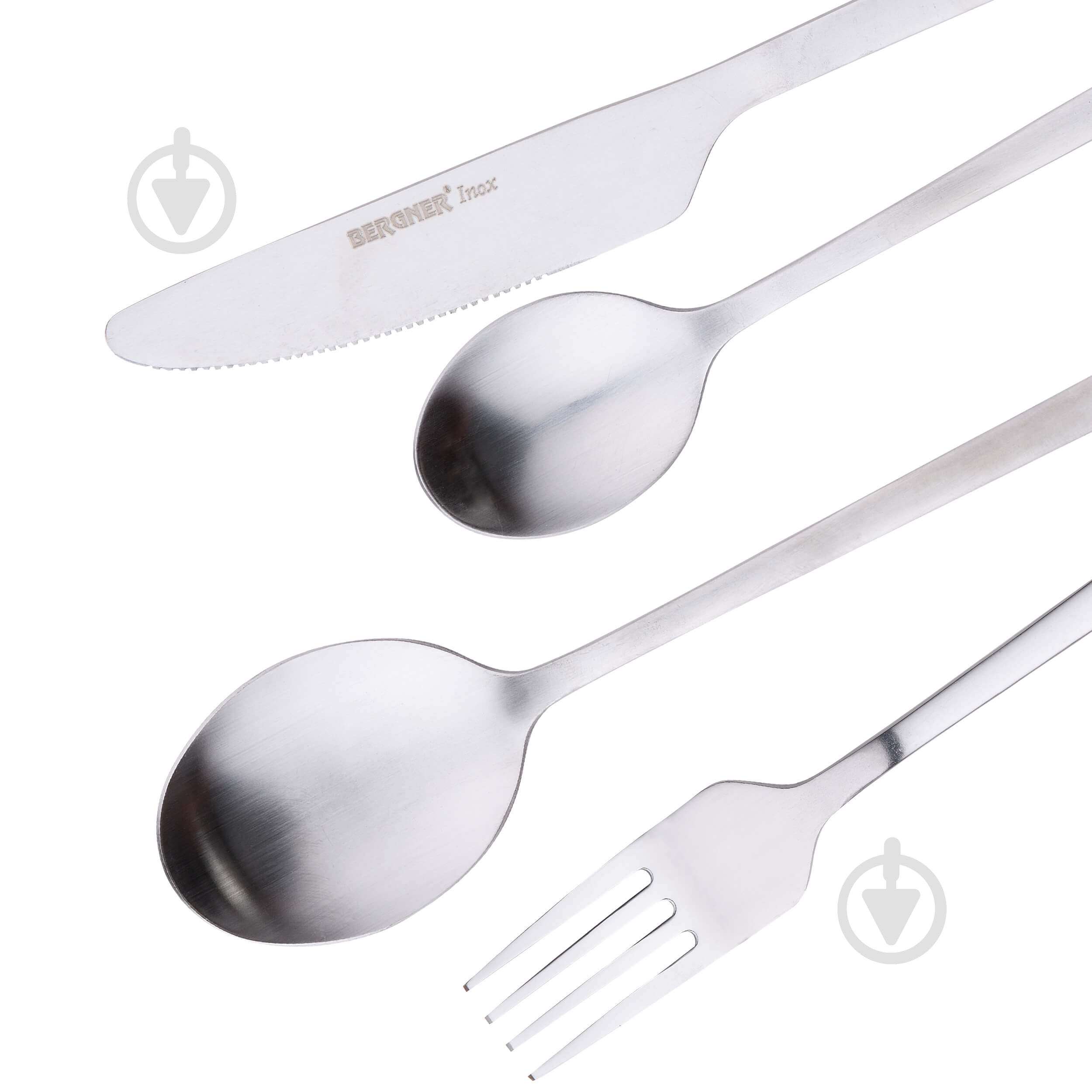 Набор столовых приборов Bergner Pau matt 24 предмети BG-45095-MM - фото 1