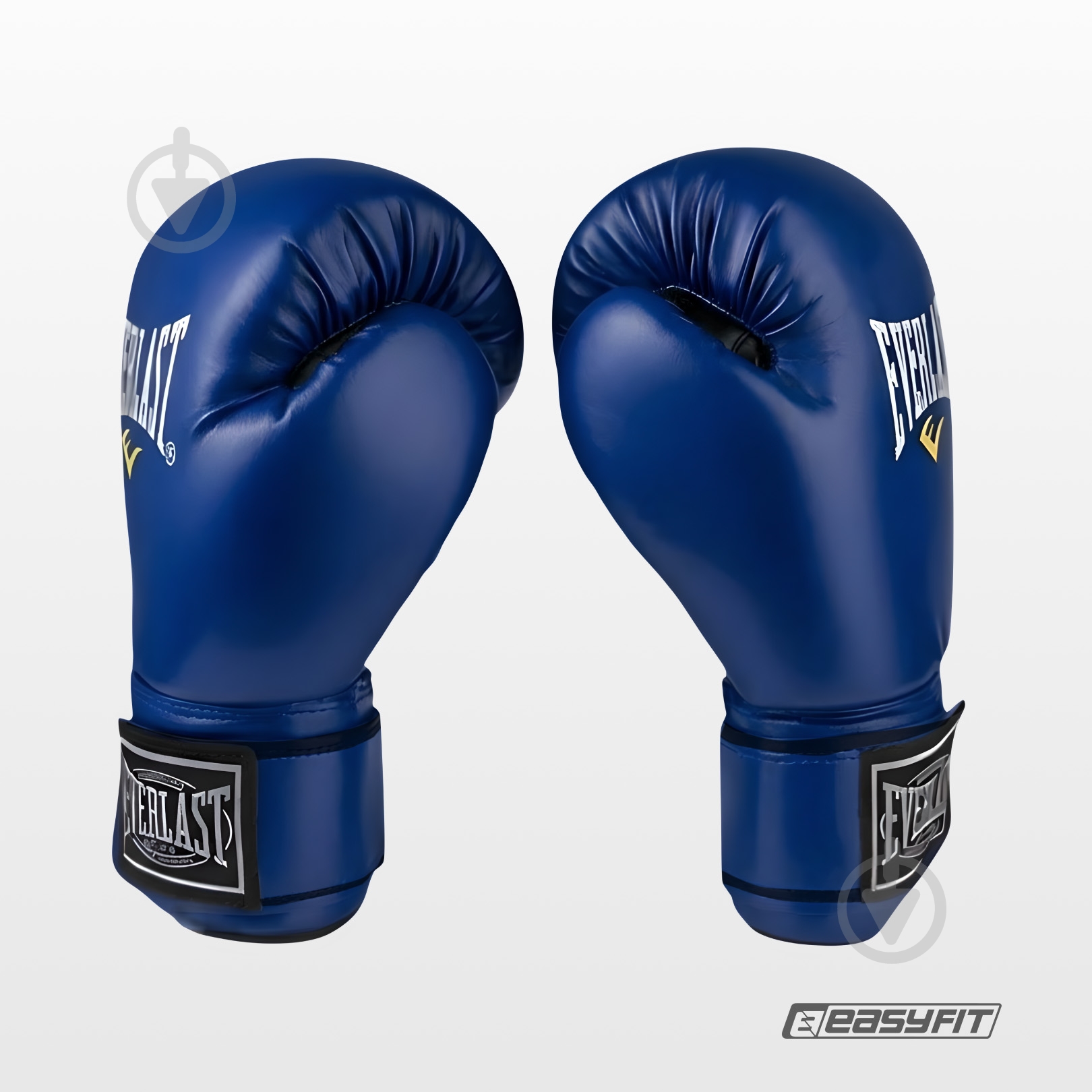 Боксерські рукавиці EasyFit р. 8 унцій (8 oz) синій - фото 4