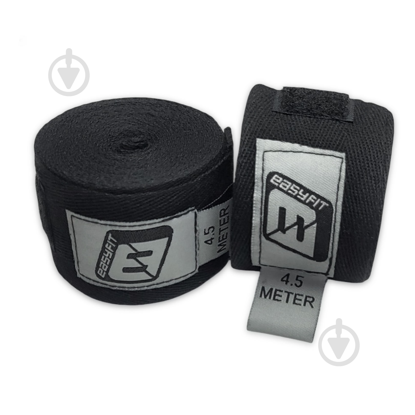Бинт EasyFit Classic Wrap 450 см EF-0374-45-bk - фото 1