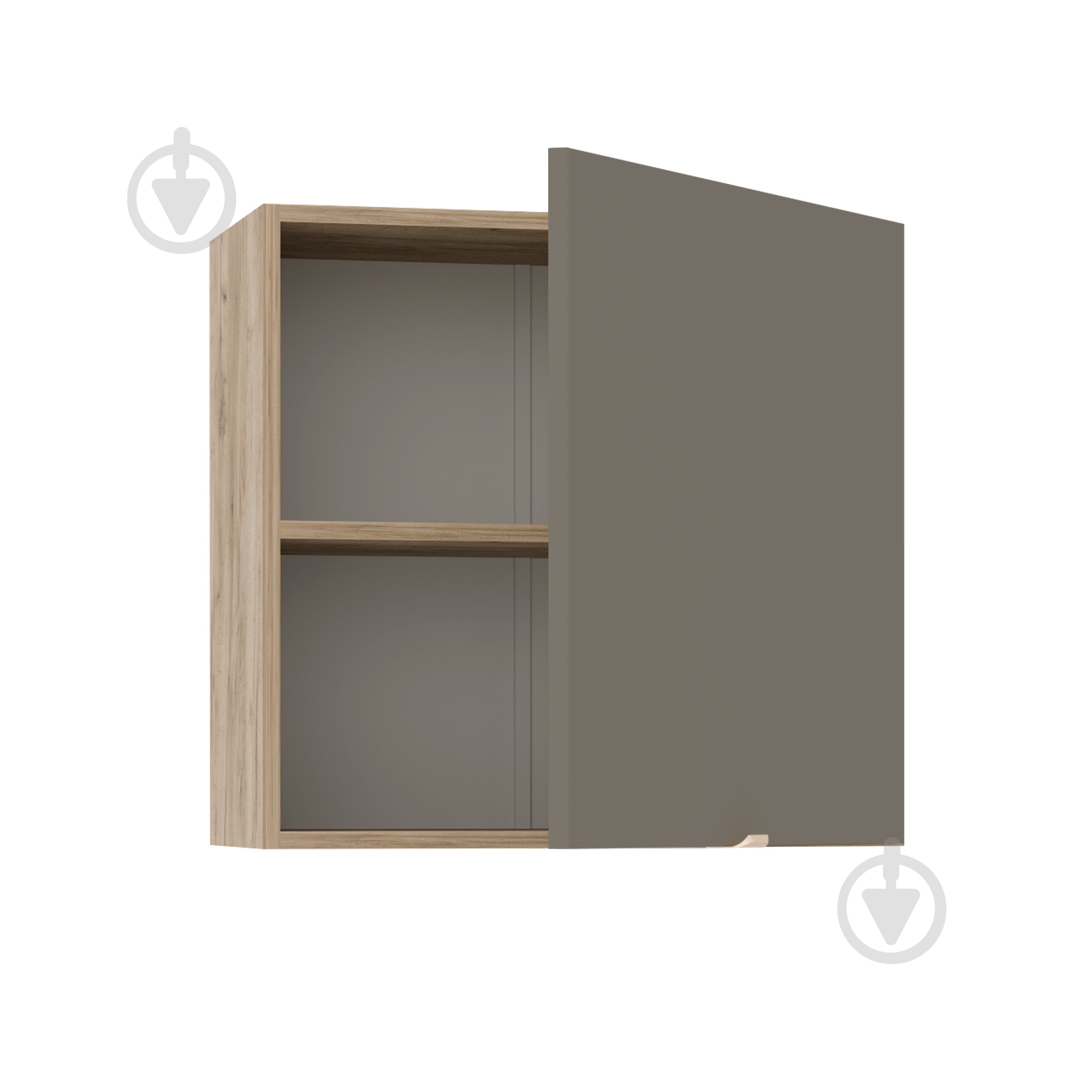 Шафа верхня 60/58 MC Natura Товтри тауп грей/дуб крафт сірий LuxeForm - фото 2