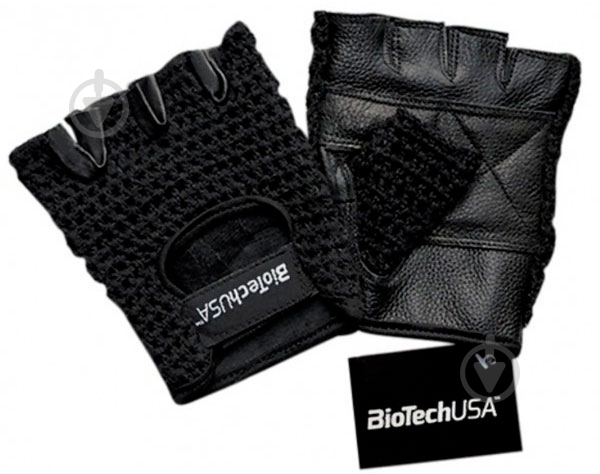 Перчатки атлетические BioTech Phoenix 1 net top р. XL черный - фото 1