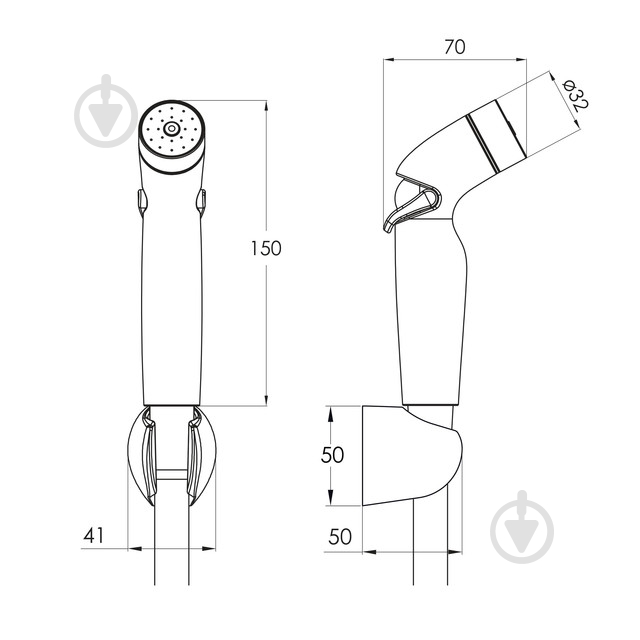 Набор для гигиенического душа Imprese B70314 - фото 2