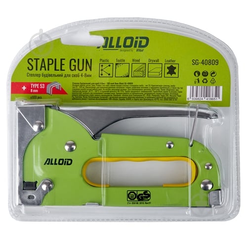 Степлер Alloid SG-40809 - фото 3