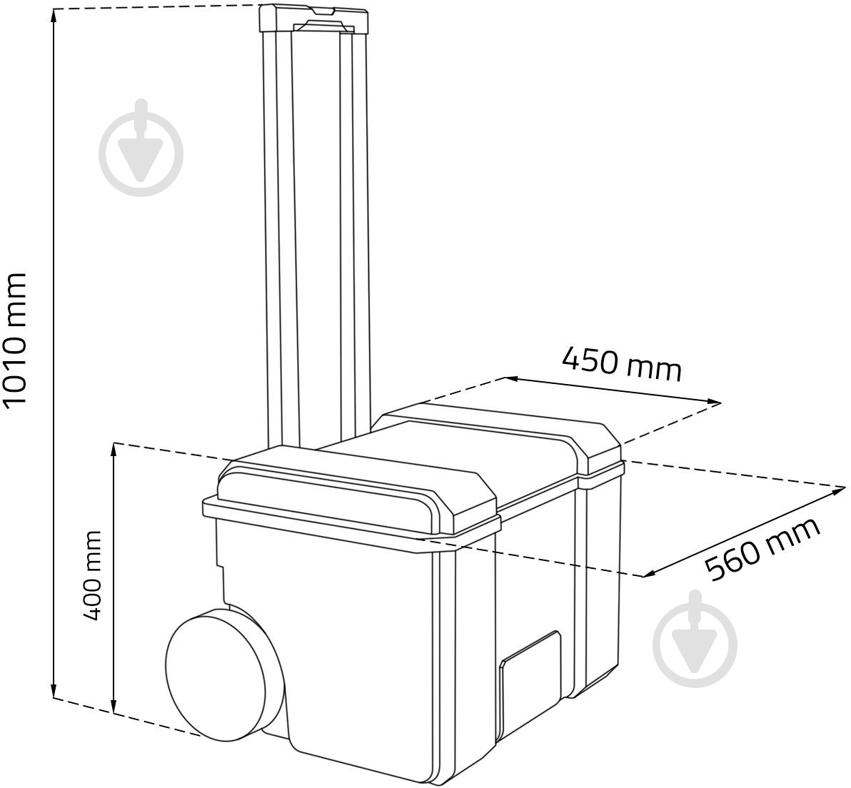 Ящик для ручного инструмента Keter 22" 222073 - фото 6
