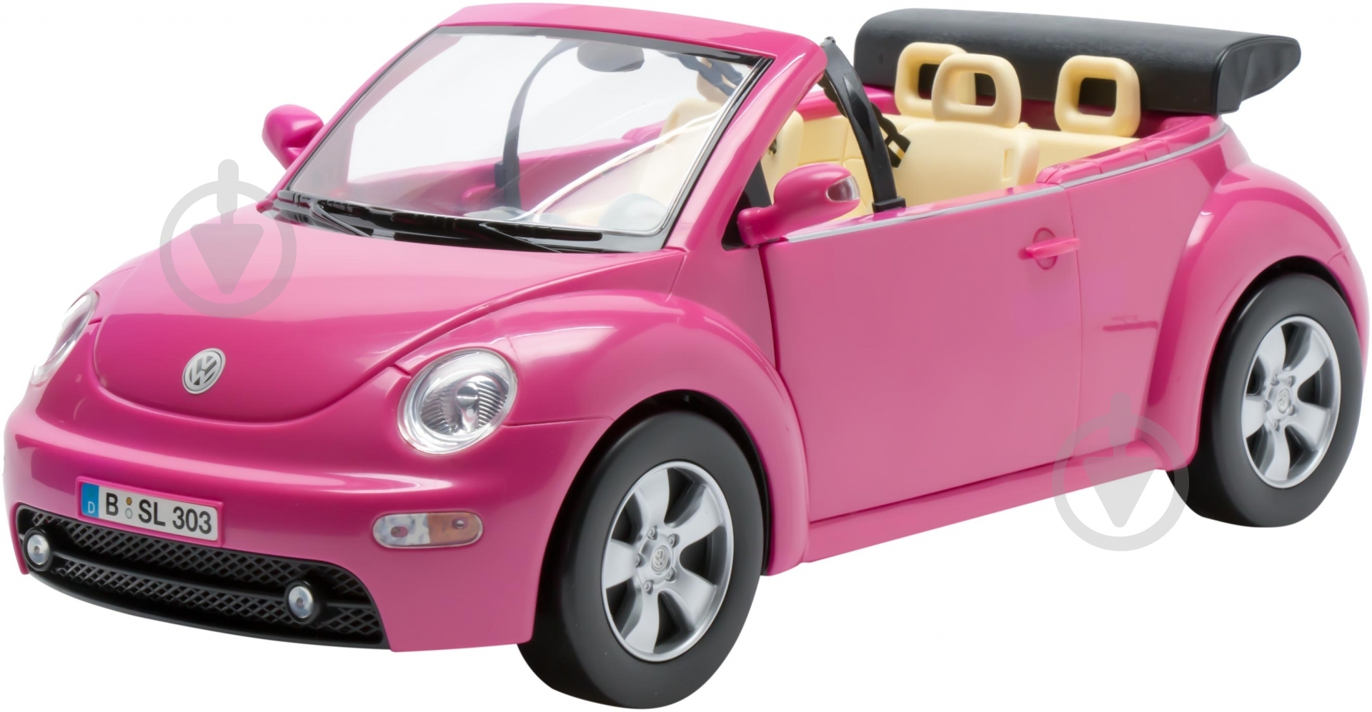 Машинка Steffi & Evi Love New Beetle кабріолет Штеффі 4664318 - фото 1
