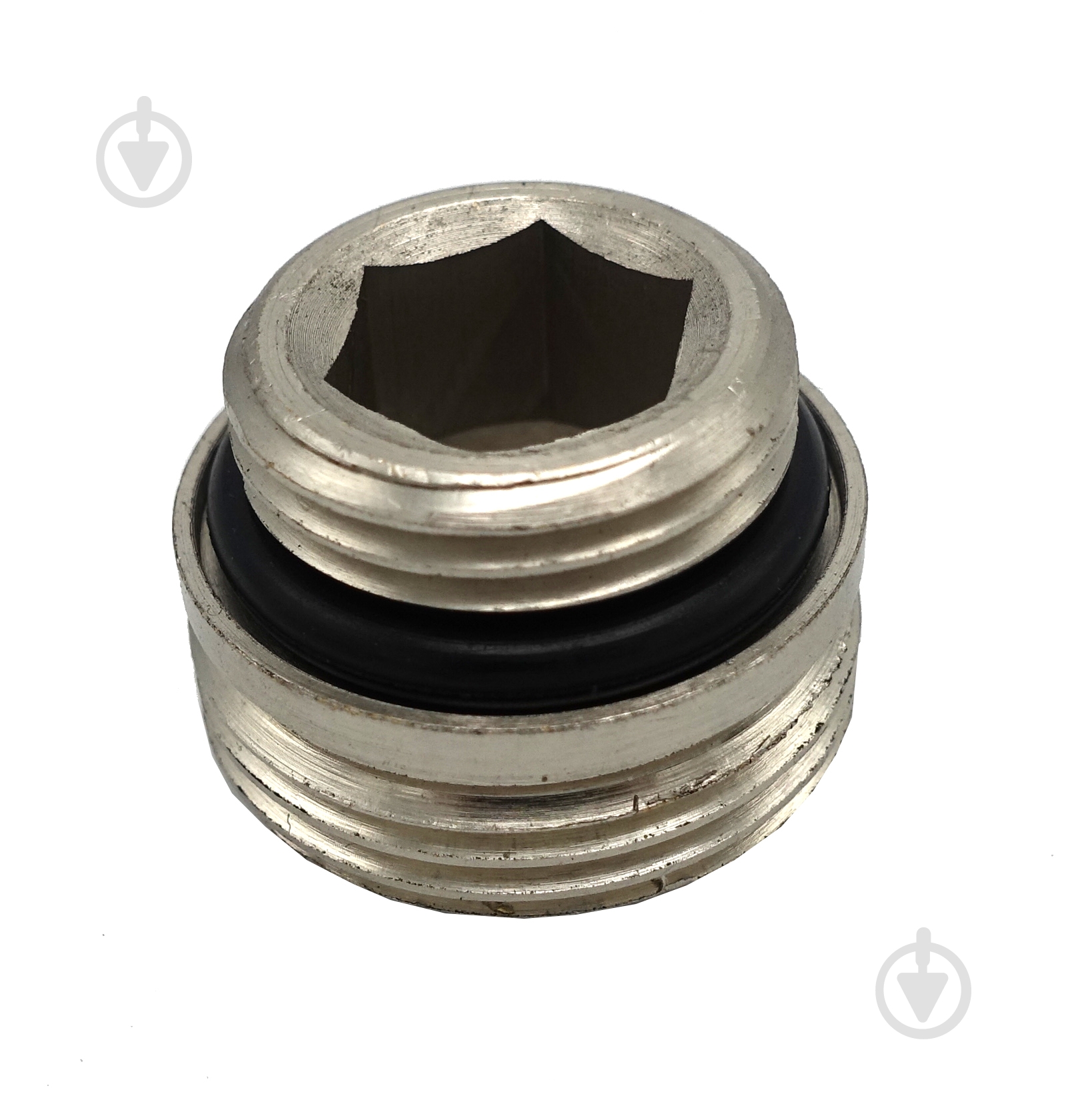 Ниппель редукционный НН V&G VALOGIN 1/2"х3/4" с прокладкой (под плоскость) VG-203404 - фото 1 Ниппель редукционный НН V&G VALOGIN 1/2"х3/4" с прокладкой (под плоскость) VG-203404 - фото 1