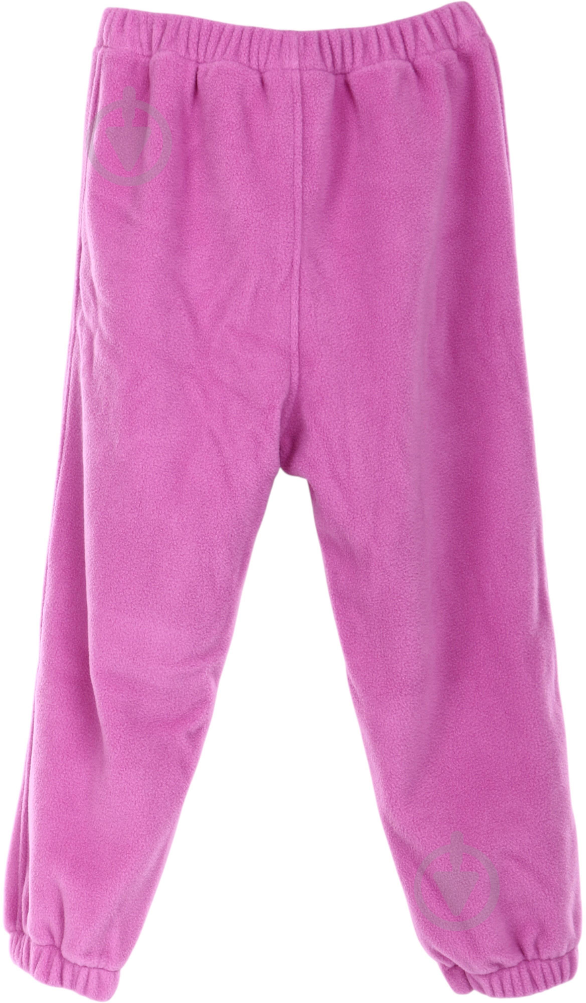 Штаны детские JOIKS флисовые спортивные для девочки р.116 розовый SFK-08/e - фото 4