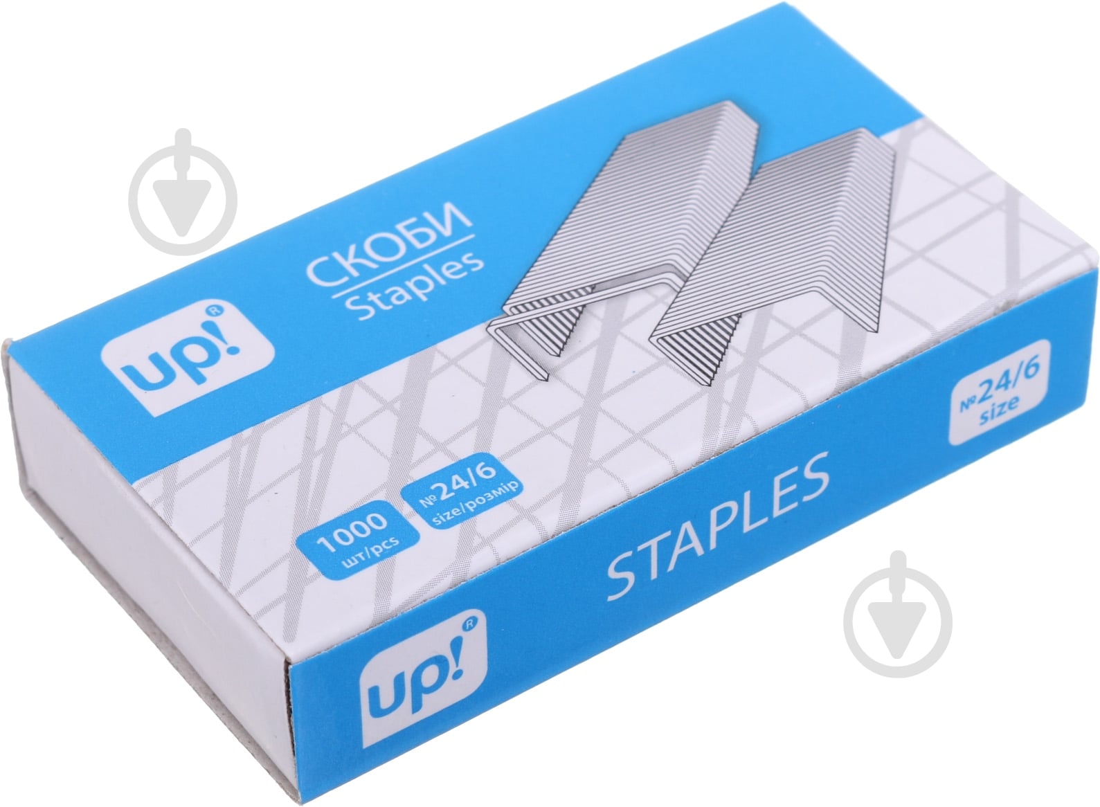 Скобы №24/6 1000 шт. UP! (Underprice) - фото 1