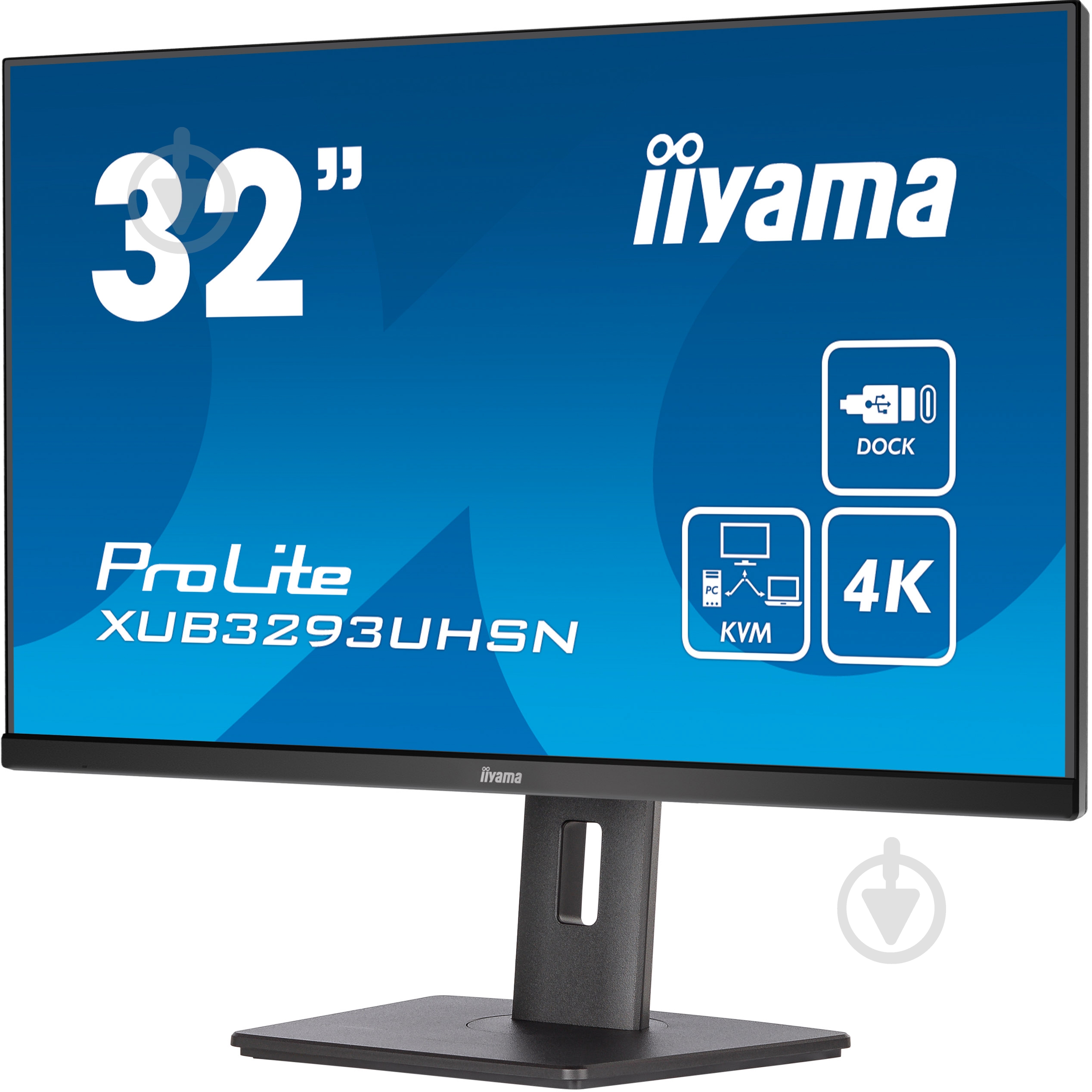 Монитор Iiyama Prolite XUB3293UHSN 31,5" (XUB3293UHSN-B5) - фото 4