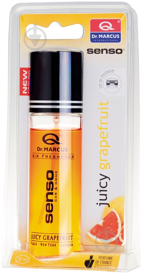 Ароматизатор спрей DR. MARCUS Spray Senso грейпфрут - фото 1 Ароматизатор спрей DR. MARCUS Spray Senso грейпфрут - фото 1