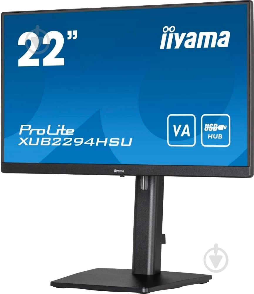 Монітор Iiyama Prolite XUB2294HSU 21,5" (XUB2294HSU-B2) - фото 3