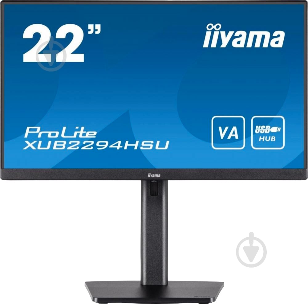 Монітор Iiyama Prolite XUB2294HSU 21,5" (XUB2294HSU-B2) - фото 1