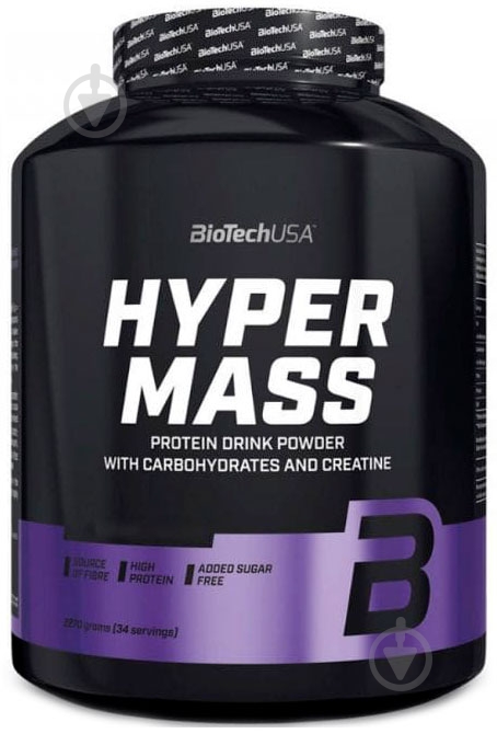 Гейнер Hyper Mass BioTechUSA ваниль 2270 г - фото 1