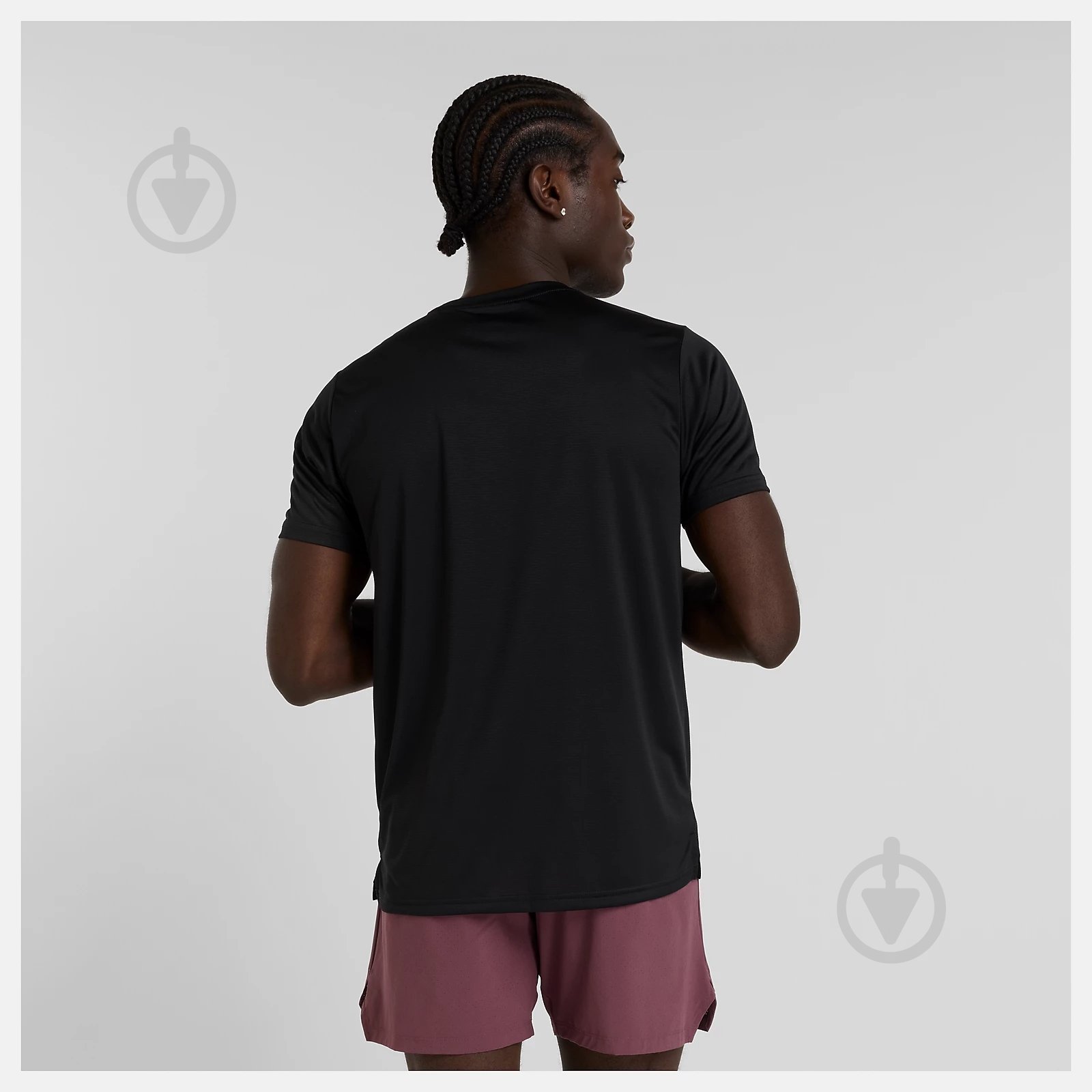 Футболка New Balance Sport Essentials Printed Run MT51206BK р.2XL черный - фото 2