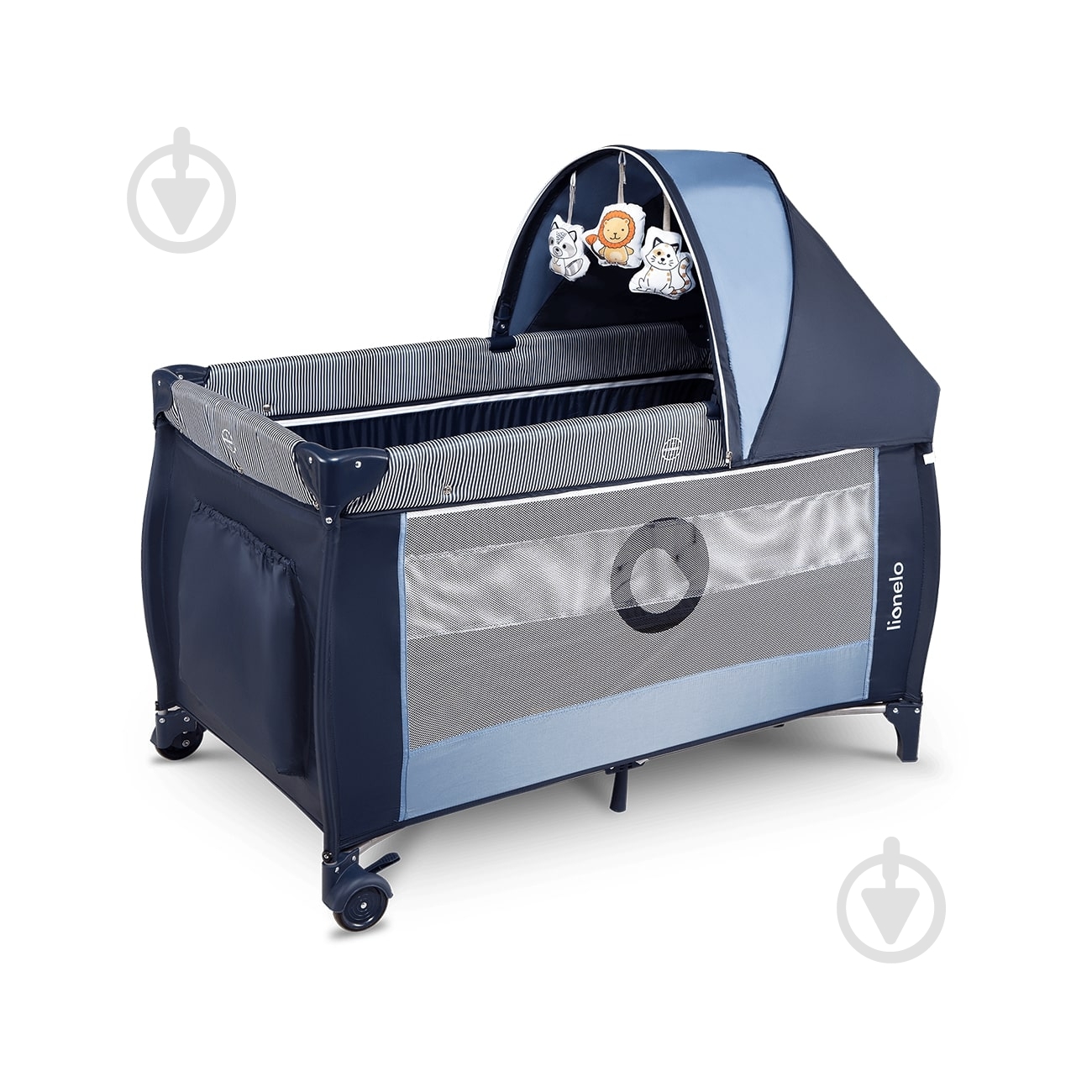 Манеж-кровать Lionelo Sven Plus blue navy LO.SV10 - фото 3