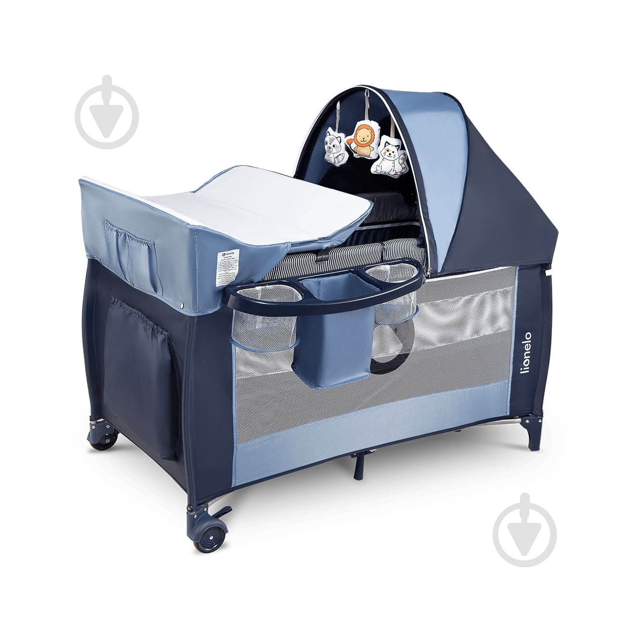 Манеж-кровать Lionelo Sven Plus blue navy LO.SV10 - фото 2